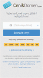 Mobile Screenshot of cenikdomen.com